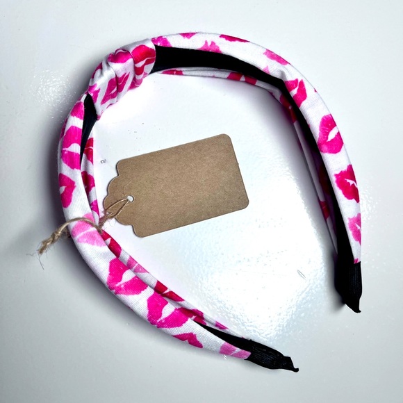 💋 LIPS HEADBAND | KNOTTED TOP | New In Package - Picture 6 of 9